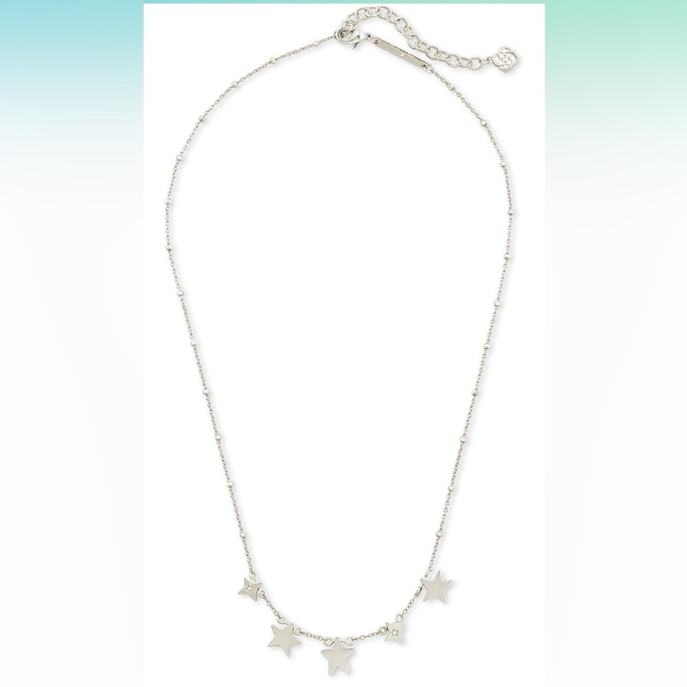 NWT Kendra Scott silver star choker